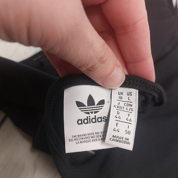 Adidas originals scoup back cotton body suit - Picture 4 of 9